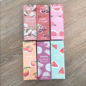 Colourpop Just A Lip Tint Fruit Collection